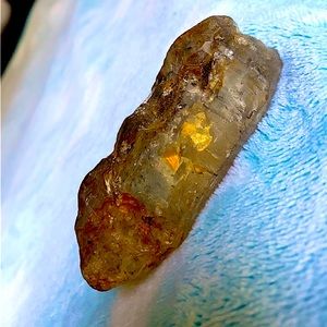 SUPER RARE !! huge natural IMPERIAL TOPAZ 🙀